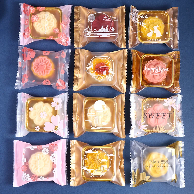 100pcs Mooncake Packing Plastic Bag Box Egg Yolk Biscuit Cookie BagsDIY Handmade Mung Bean Cake Baking Packaging Seal Machine
100pcs Mooncake Packing Plastic Bag Box Egg Yolk Biscuit Cookie BagsDIY Handmade Mung Bean Cake Baking Packaging Seal Machine