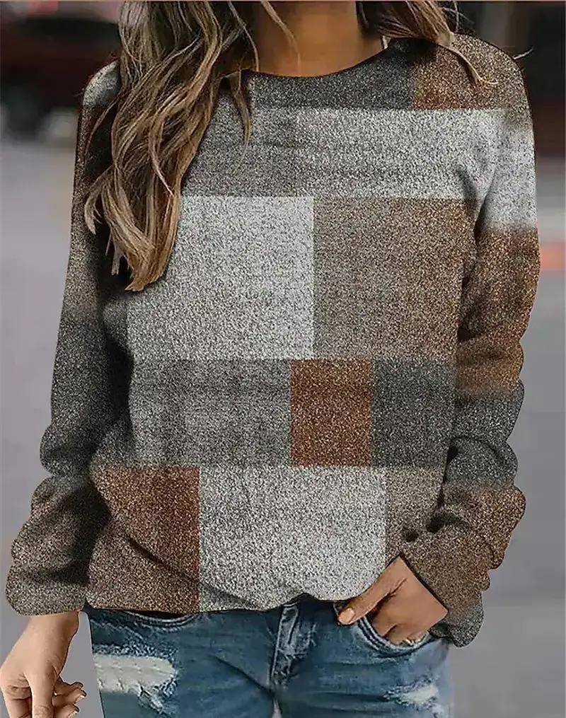 Cotton Pullover Crew neck Autumn/Winter T-Shirt Women Long Sleeve Geometric Other Linen Other None Regular
Cotton Pullover Crew neck Autumn/Winter T-Shirt Women Long Sleeve Geometric Other Linen Other None Regular