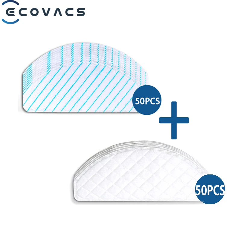 100PCS Mop Cloths Mopping Pads for T8 T9 T9 AIVI Robot Vacuum Cleaner Accessories Spare Parts
100PCS Mop Cloths Mopping Pads for T8 T9 T9 AIVI Robot Vacuum Cleaner Accessories Spare Parts