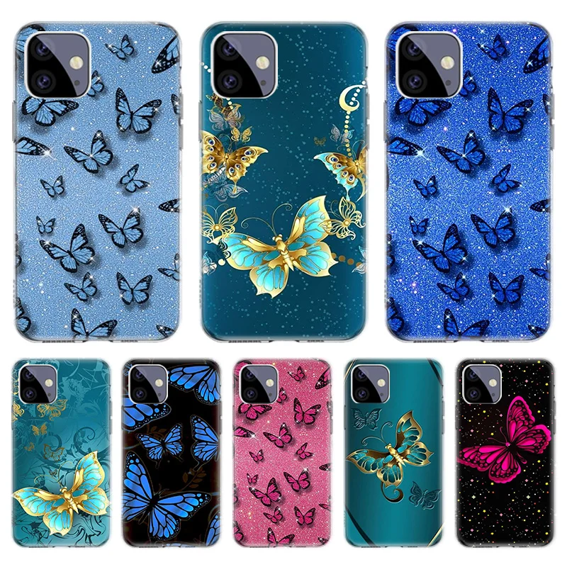 Glowing Butterfly Case For Iphone 11 12 Pro Max 13 7 8 Plus XR XS X 12 Mini 6 6S SE 2020 SE2 Cover Shell Funda Coque
Glowing Butterfly Case For Iphone 11 12 Pro Max 13 7 8 Plus XR XS X 12 Mini 6 6S SE 2020 SE2 Cover Shell Funda Coque