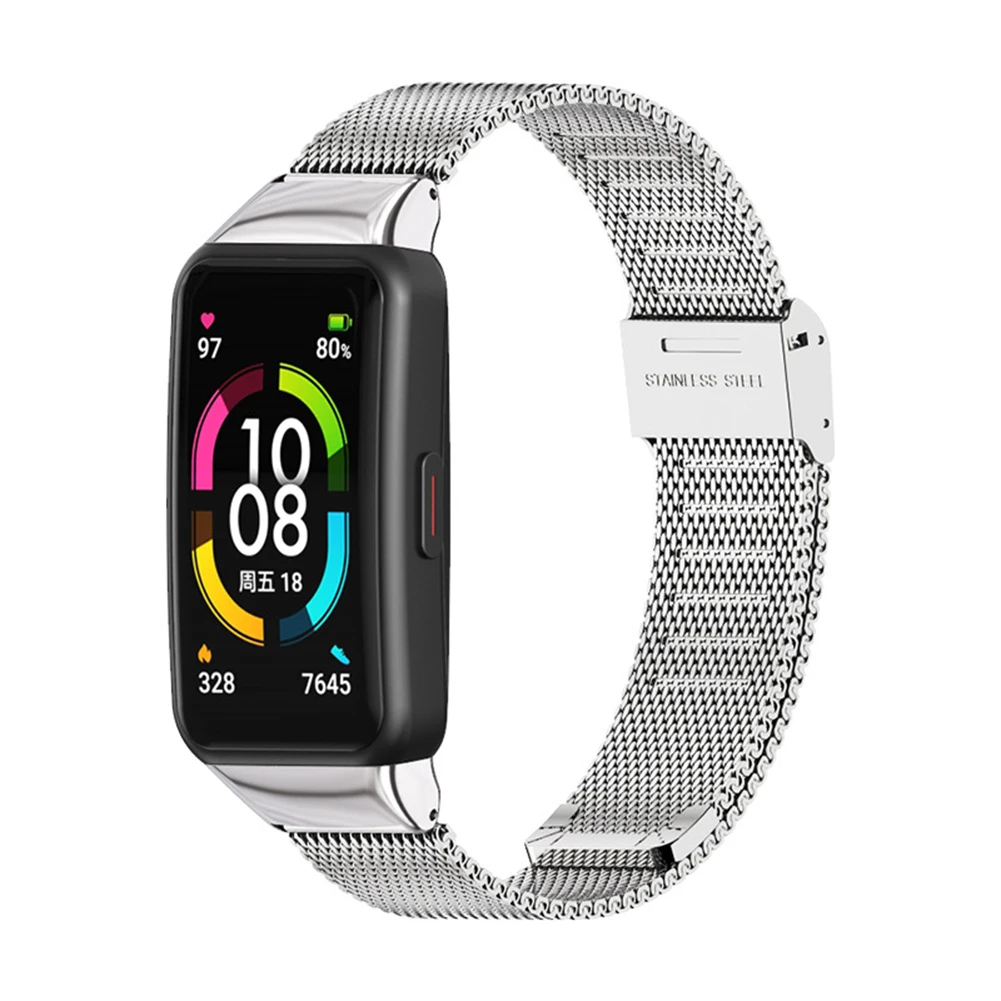 Steel Strap Metal Replacement Bracelet For Huawei Band 6 7 / Honor Band 6 Smart Wristband Replacement Bracelet Accessories
Steel Strap Metal Replacement Bracelet For Huawei Band 6 7 / Honor Band 6 Smart Wristband Replacement Bracelet Accessories