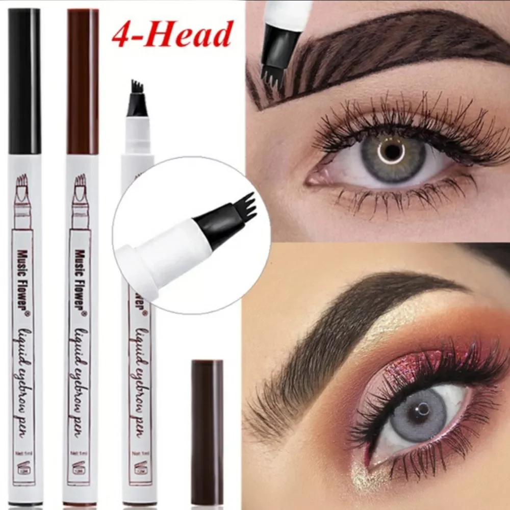 3 Colors Microblading Eyebrow Tattoo Pen 4 Head Fine Sketch Liquid Eyebrow Pencil Waterproof Tattoo Eye Brow Pen Smudge-proof
3 Colors Microblading Eyebrow Tattoo Pen 4 Head Fine Sketch Liquid Eyebrow Pencil Waterproof Tattoo Eye Brow Pen Smudge-proof