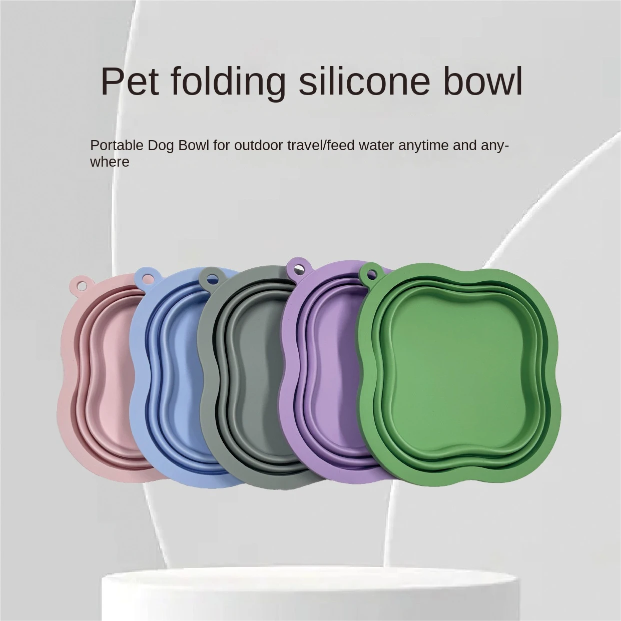 500ML Foldable Silicone Pet Bowl Portable Puppy Food Container Collapsible Feeder for Outdoor Camping Dog Accessories
500ML Foldable Silicone Pet Bowl Portable Puppy Food Container Collapsible Feeder for Outdoor Camping Dog Accessories