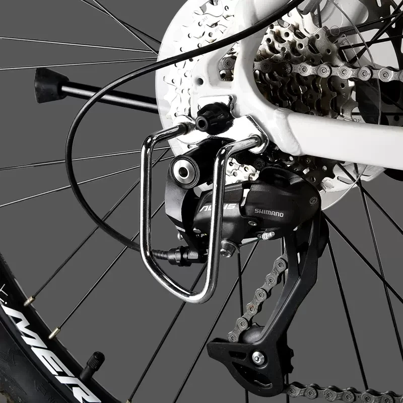 Black Rear Derailleur Protector Cycling Bicycle Rear Dial Protector Practical Bicycle Gear Effective Adjustable Bike Accessorie
Black Rear Derailleur Protector Cycling Bicycle Rear Dial Protector Practical Bicycle Gear Effective Adjustable Bike Accessorie