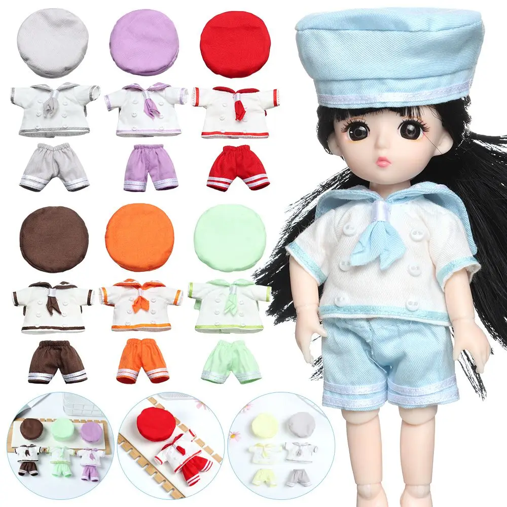 for Obitsu11 Doll DIY 1/11 Doll School Clothes Accessories For ob11 Doll Clothes Doll Sailor Suit 16~20cm Doll Dresses
for Obitsu11 Doll DIY 1/11 Doll School Clothes Accessories For ob11 Doll Clothes Doll Sailor Suit 16~20cm Doll Dresses