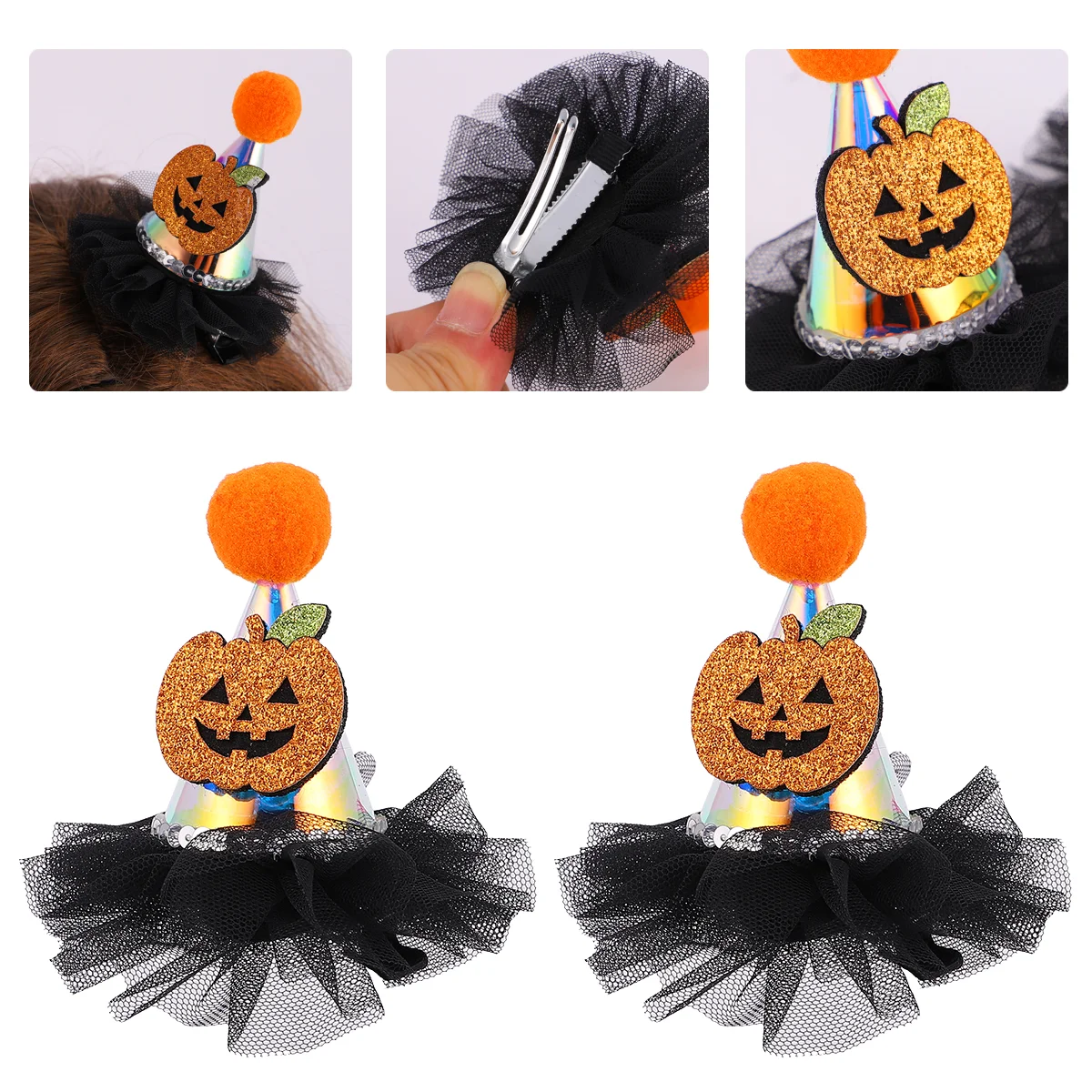 Hair Clip Headdress Hairpin Accessoryfor Funny Dead The Spooky Day Gothic Glow Costume Girl Hat Witch Party
Hair Clip Headdress Hairpin Accessoryfor Funny Dead The Spooky Day Gothic Glow Costume Girl Hat Witch Party