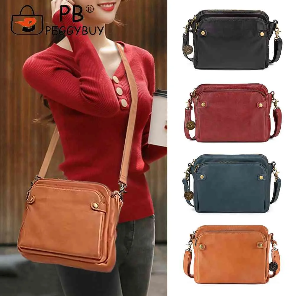 Vintage Shoulder Bag Leather Women Crossbody Bag Large Capacity Multifunctional Lady Purse for Daily Travel Shopping Female Tote
Vintage Shoulder Bag Leather Women Crossbody Bag Large Capacity Multifunctional Lady Purse for Daily Travel Shopping Female Tote