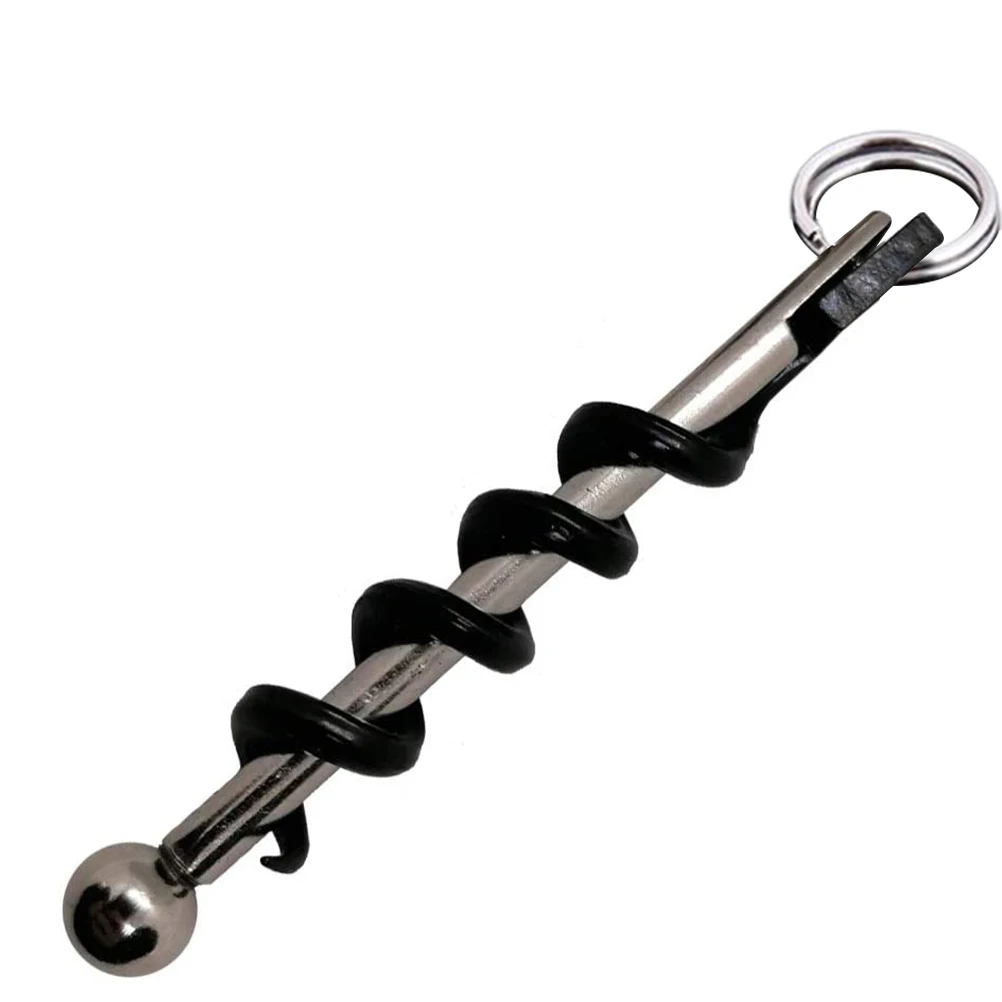 Pocket Mini Corkscrew Keyring Stainless Steel Corkscrew Key Chian for Camping Travelling
Pocket Mini Corkscrew Keyring Stainless Steel Corkscrew Key Chian for Camping Travelling