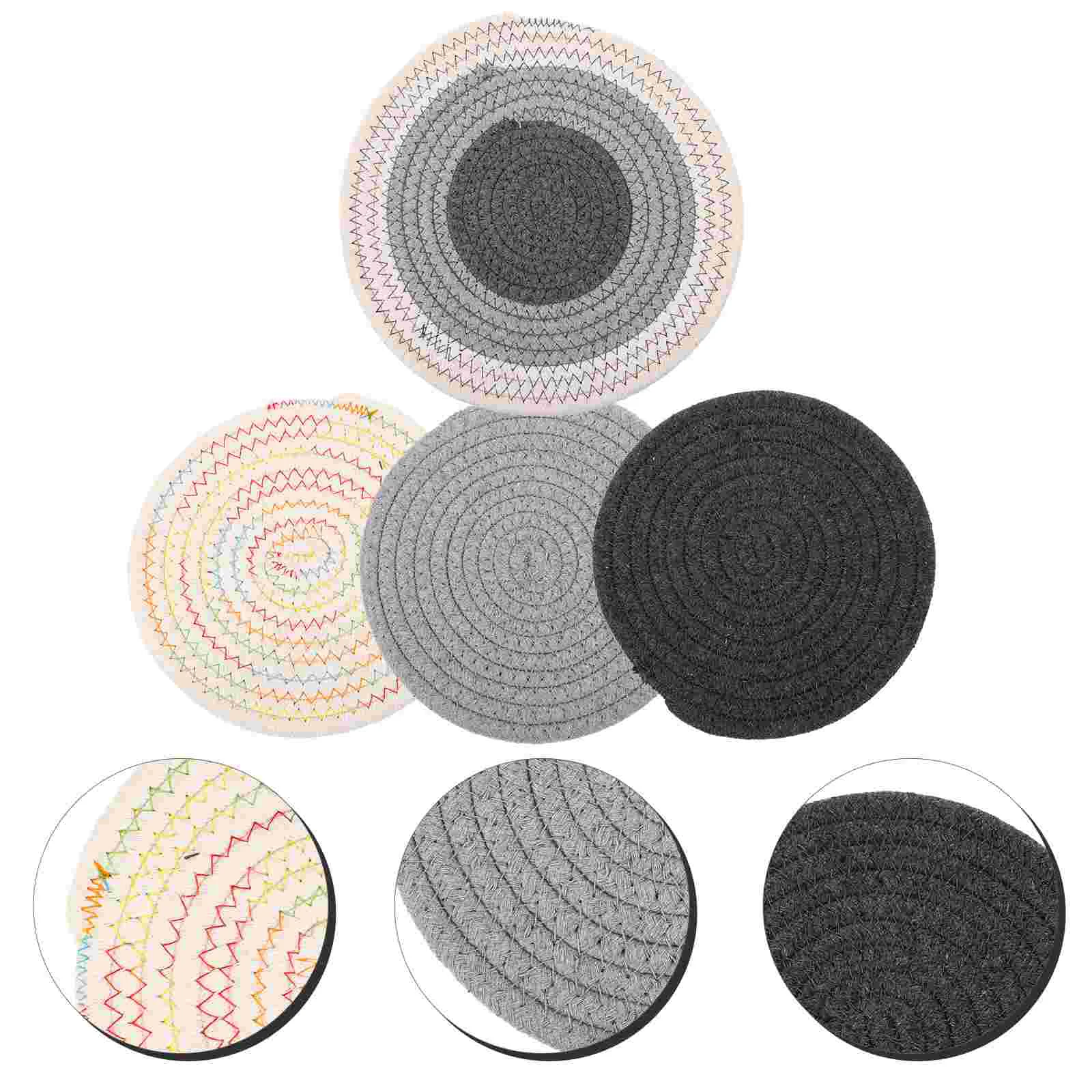 4 Pcs Cushion Coaster Desk Hot Pads Coffee Table Trivets Countertops Kitchen Coasters Drink
4 Pcs Cushion Coaster Desk Hot Pads Coffee Table Trivets Countertops Kitchen Coasters Drink