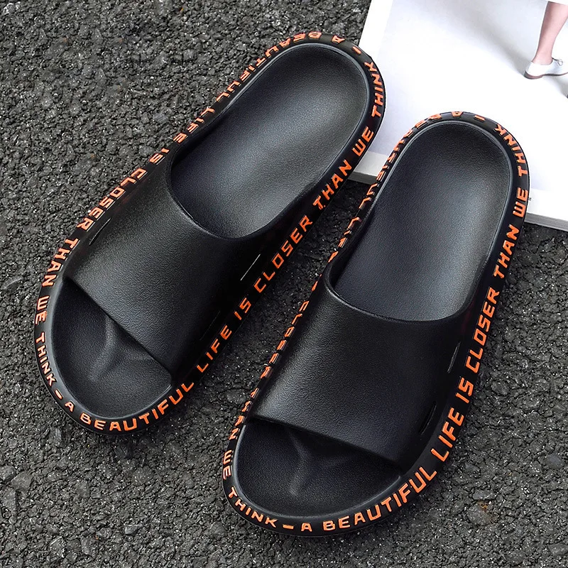 2022 New Summer Fashion Outdoor Slippers Letter Flip Flops Casual Comfortable Soft Bottom Slides Shoes Mens Beach Sandals
2022 New Summer Fashion Outdoor Slippers Letter Flip Flops Casual Comfortable Soft Bottom Slides Shoes Mens Beach Sandals