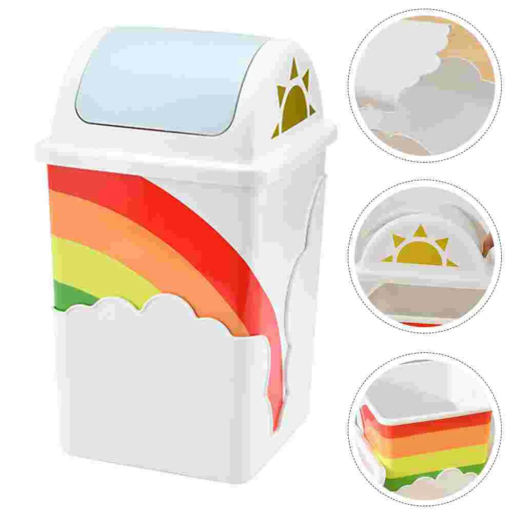 Can Trash Waste Bin Basket Rubbish Garbage Container Press Decorativeslim Lid Shake Household Tabletop Kitchen Bathroom
Can Trash Waste Bin Basket Rubbish Garbage Container Press Decorativeslim Lid Shake Household Tabletop Kitchen Bathroom