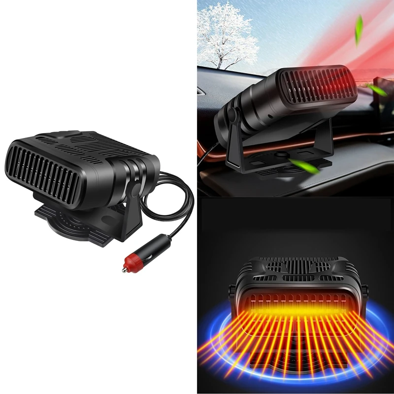 Portable Heating Cooling Fan Auto Car Heater Defroster Demister 200W Heater Windshield 360 Degree Rotation
Portable Heating Cooling Fan Auto Car Heater Defroster Demister 200W Heater Windshield 360 Degree Rotation
