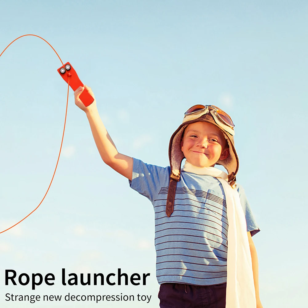 New Rope Launcher Propeller Zip Push Thruster Controller Cord Shooter Cool Kid Gift Handheld Electric Toys Drop shipping
New Rope Launcher Propeller Zip Push Thruster Controller Cord Shooter Cool Kid Gift Handheld Electric Toys Drop shipping