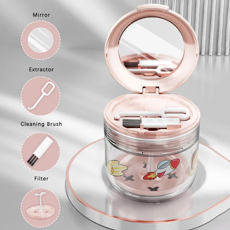 Orthodontic Retainer Braces Storage Box Soaking Invisible Teeth Denture Cleaning Tooth Storage Portable Belt Case
Orthodontic Retainer Braces Storage Box Soaking Invisible Teeth Denture Cleaning Tooth Storage Portable Belt Case
