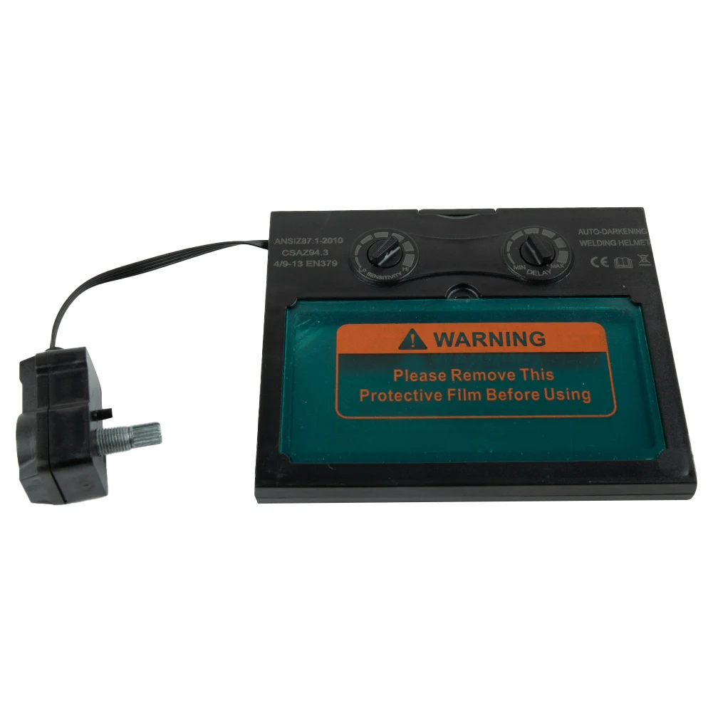 Auto-Dimming Welding Helmet Lens WS1000A Solar Auto Darken Welding Helmet Mask Lens Automated Filter Lens Hood
Auto-Dimming Welding Helmet Lens WS1000A Solar Auto Darken Welding Helmet Mask Lens Automated Filter Lens Hood