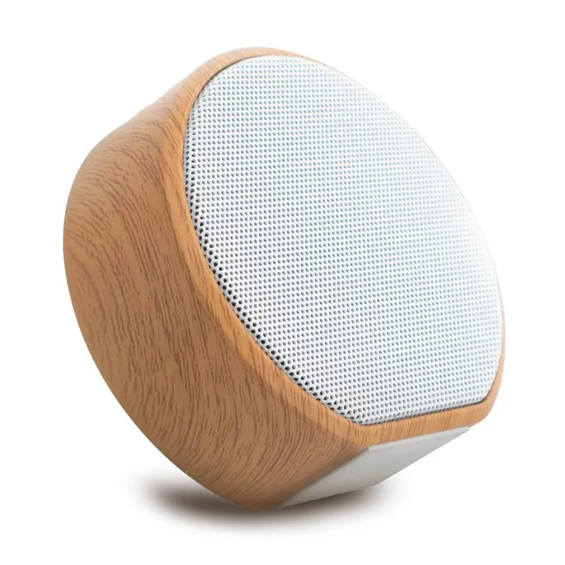 

Wireless Bluetooth Speaker Portable Subwoofer Outdoor Loud Speaker A60 Wood Grain Speakers Support TF AUX USB FM Radio Sale