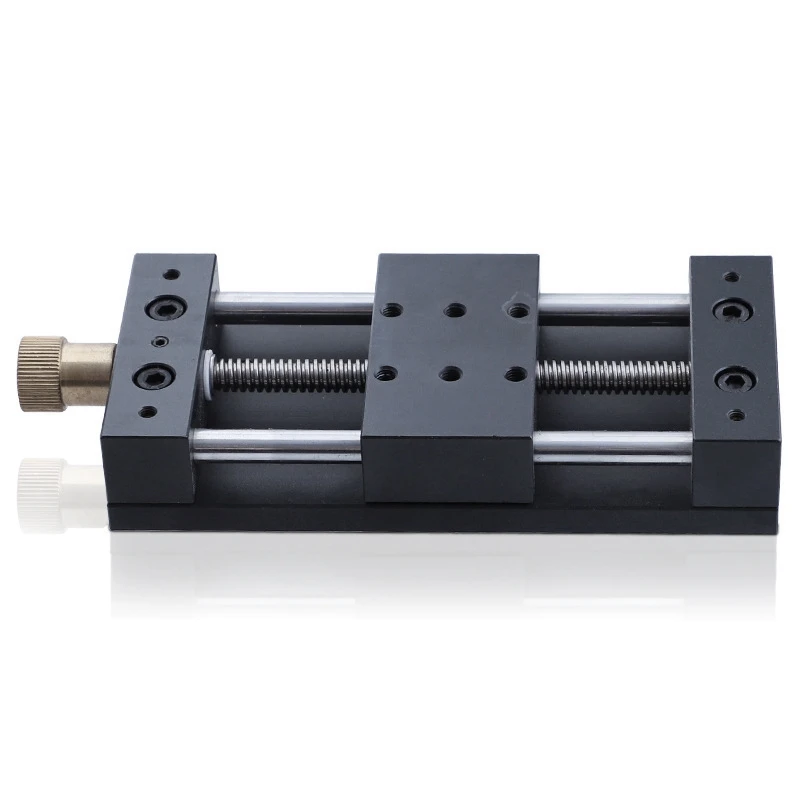 Manual Sliding Table Linear Rail Stage Manual Stage Sliding Table Made Of Aluminum Alloy Cross With Bottom Plate
Manual Sliding Table Linear Rail Stage Manual Stage Sliding Table Made Of Aluminum Alloy Cross With Bottom Plate