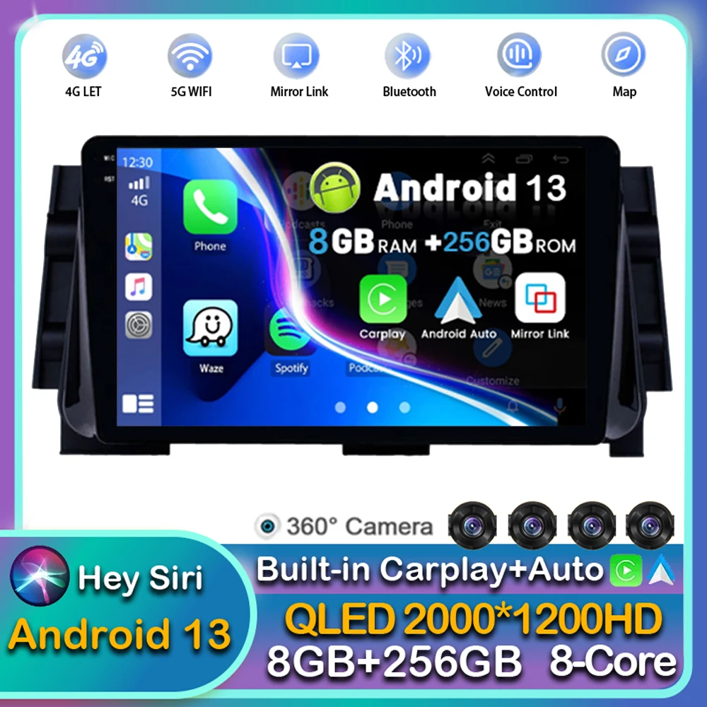 Android 13 Carplay Auto Car Radio For NISSAN MICRA KICKS 2017 2018 2019 Multimedia GPS Player Stereo 360 Camera WIFI+4G SIM DSP
Android 13 Carplay Auto Car Radio For NISSAN MICRA KICKS 2017 2018 2019 Multimedia GPS Player Stereo 360 Camera WIFI+4G SIM DSP