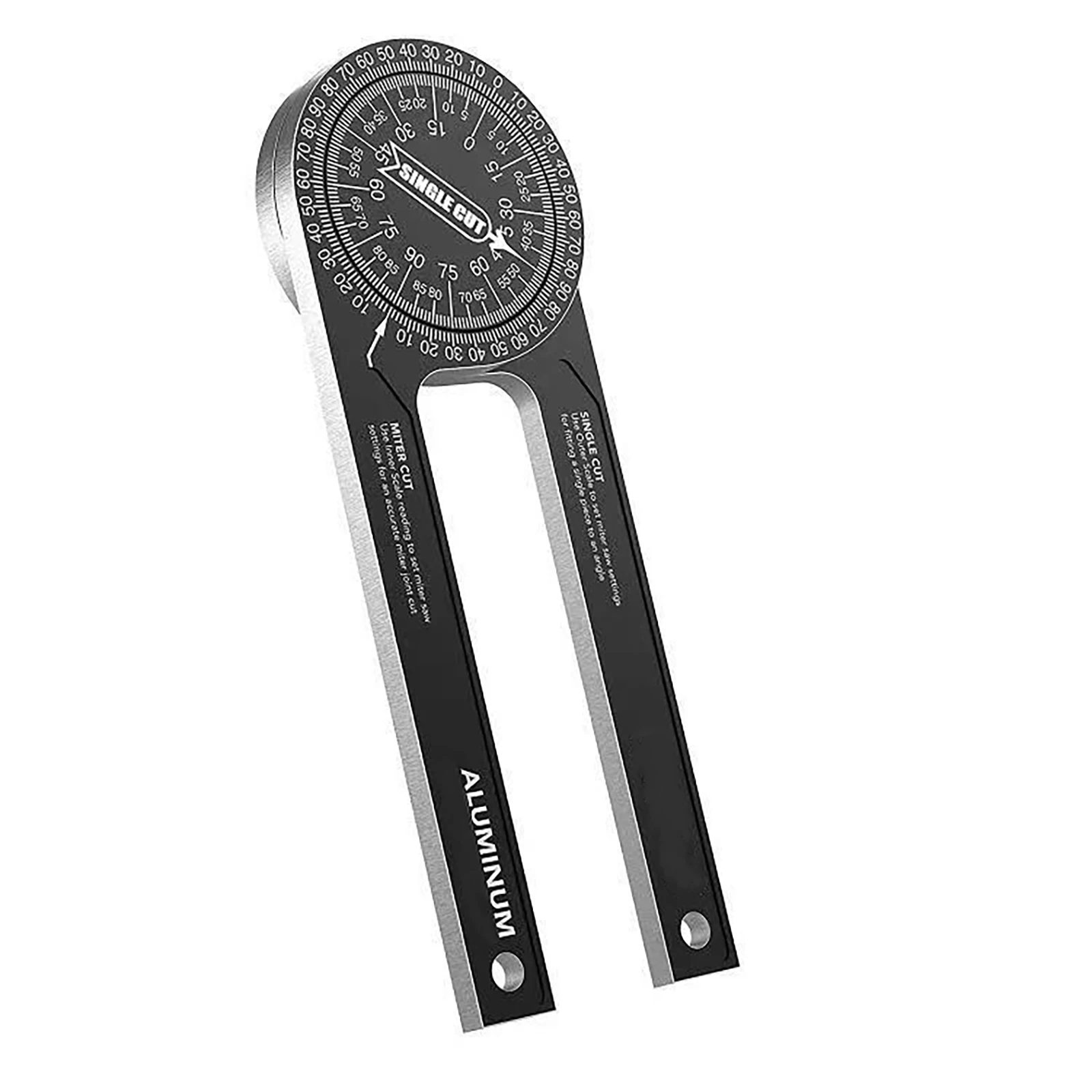 Miter Saw Protractor 7-Inch CNC Aluminum Alloy Angle Finder with Clear Engraved Scales
Miter Saw Protractor 7-Inch CNC Aluminum Alloy Angle Finder with Clear Engraved Scales