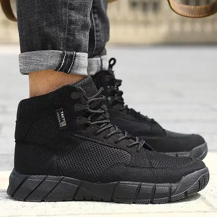 2022 Summer Worker Boot Men 'S Ultra-Light Shock Absorption Combat Mesh Breathable Tactical Mid-Calf Desert Outdoor Boots
2022 Summer Worker Boot Men 'S Ultra-Light Shock Absorption Combat Mesh Breathable Tactical Mid-Calf Desert Outdoor Boots