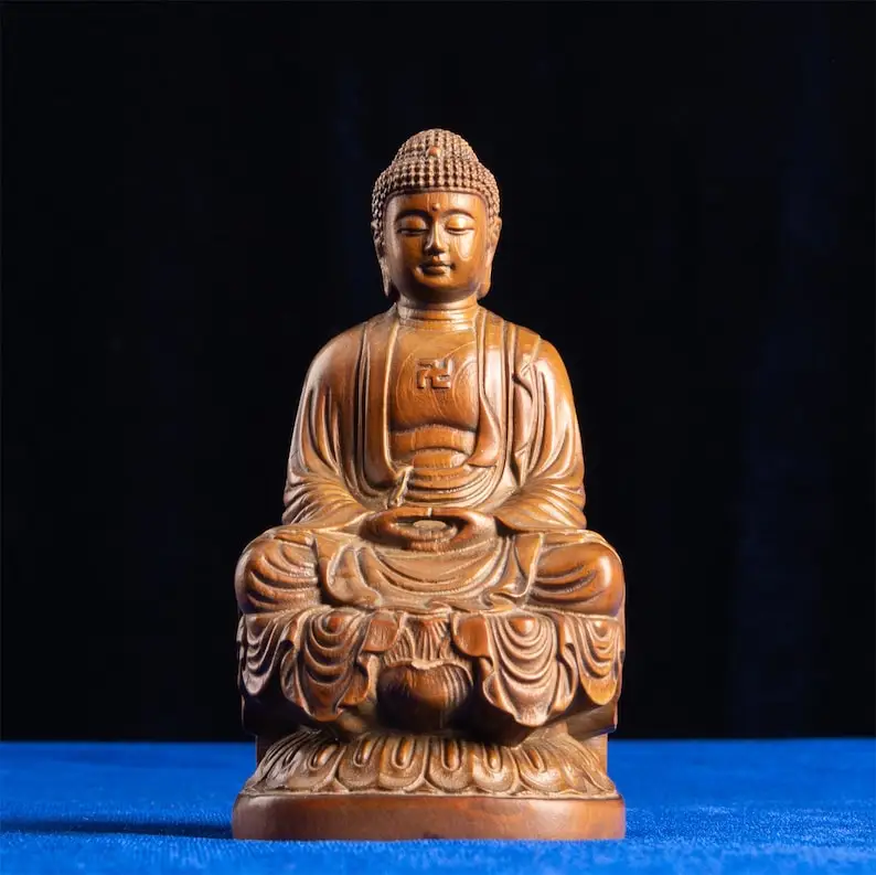 Healing Medicine Buddha Statue Sitting,Wooden Sculpture,brown Sculpture Statues for Decoration
Healing Medicine Buddha Statue Sitting,Wooden Sculpture,brown Sculpture Statues for Decoration