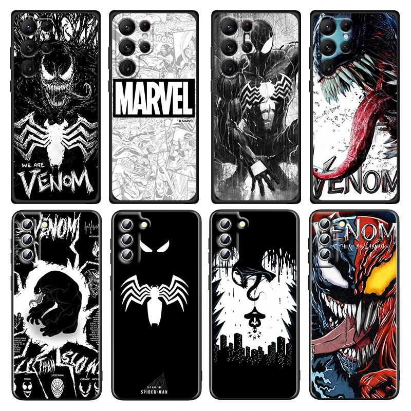 Marvel Funny Venom Cool For Samsung Galaxy S22 S21 S20 Ultra Plus Pro S10 S9 S8 S7 4G 5G Silicone Soft Black Phone Case Fundas
Marvel Funny Venom Cool For Samsung Galaxy S22 S21 S20 Ultra Plus Pro S10 S9 S8 S7 4G 5G Silicone Soft Black Phone Case Fundas