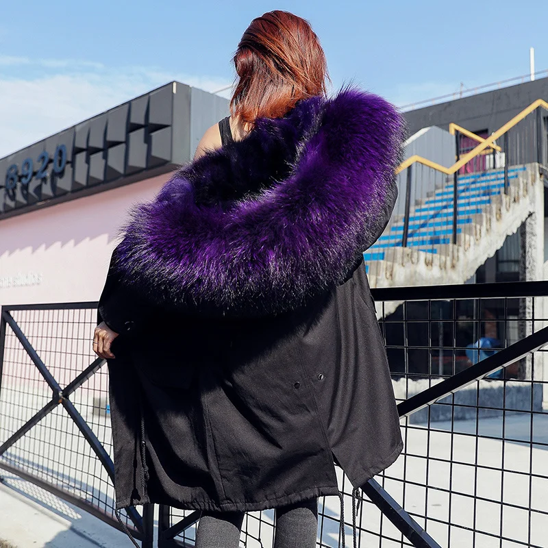 2023 Coat Winter Jacket Women Long Parka Big Natural Raccoon Hooded Thick Warm Real Fox Fur Liner LWL1069
2023 Coat Winter Jacket Women Long Parka Big Natural Raccoon Hooded Thick Warm Real Fox Fur Liner LWL1069