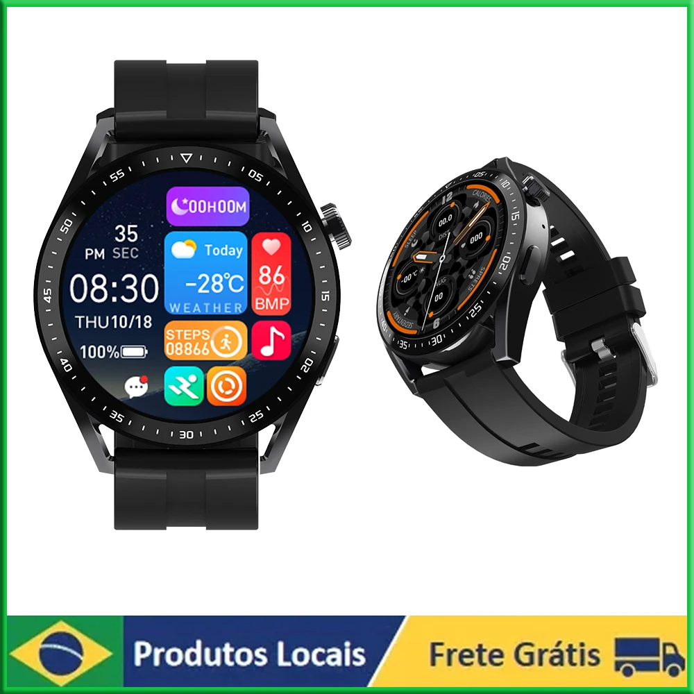 HW3 Watch Pro Bluetooth Smart Watch Round Smart Watch Men Women 1,35 Inches with Call
HW3 Watch Pro Bluetooth Smart Watch Round Smart Watch Men Women 1,35 Inches with Call