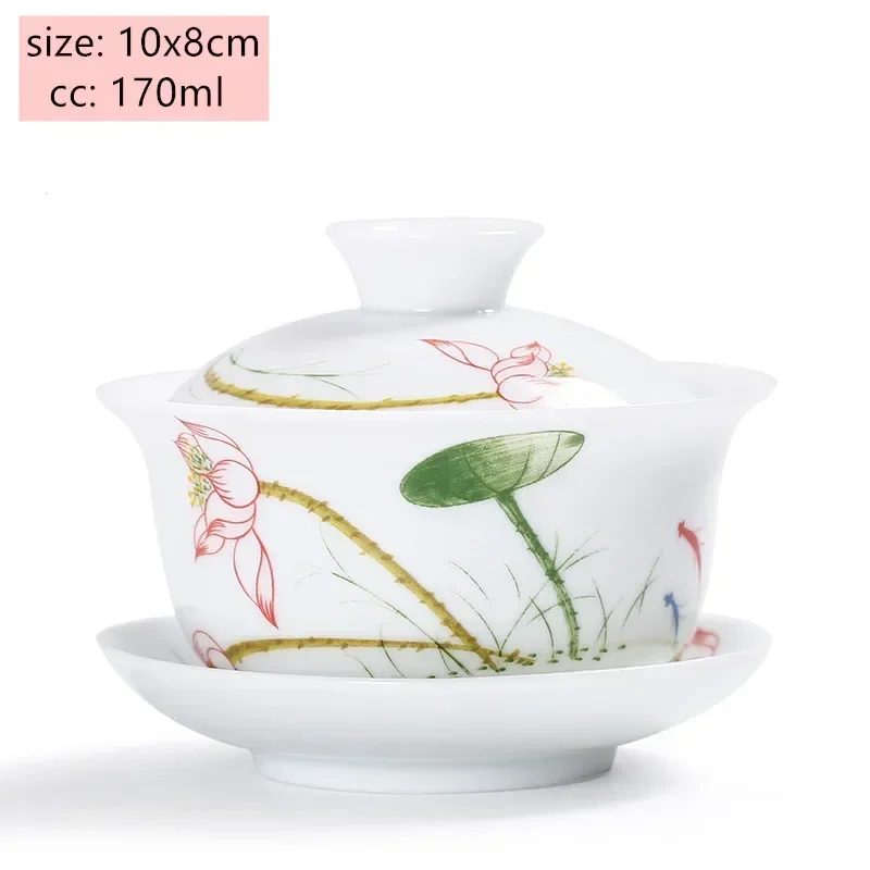 Керамический гайвань JINGDE TEA SET 
Керамический гайвань JINGDE TEA SET