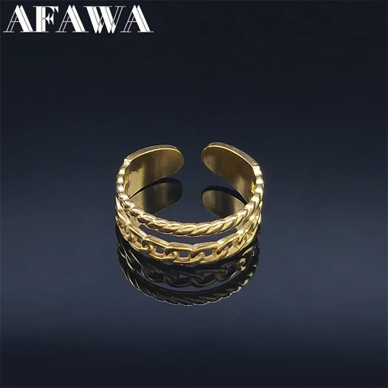 Fashion Knot Rings Gold Color Stainless Steel Women/Men Adjustable Ring Romantic Girl Gift Jewelry Valentine's Day Gifts R99S02
Fashion Knot Rings Gold Color Stainless Steel Women/Men Adjustable Ring Romantic Girl Gift Jewelry Valentine's Day Gifts R99S02