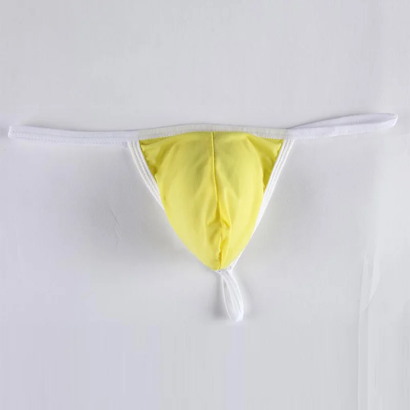 Bulge Pouch Thong Mens Tiny Underwear T-Back G-String Underpants Backless Panties Man Sexy Lingerie Tanga Hombre A50
Bulge Pouch Thong Mens Tiny Underwear T-Back G-String Underpants Backless Panties Man Sexy Lingerie Tanga Hombre A50