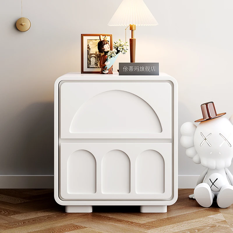 Mini Nordic Nightstands Storage Box Small Space Minimalist White Bedside Table Makeup Simple Table De Chevet Bedroom Furniture
Mini Nordic Nightstands Storage Box Small Space Minimalist White Bedside Table Makeup Simple Table De Chevet Bedroom Furniture