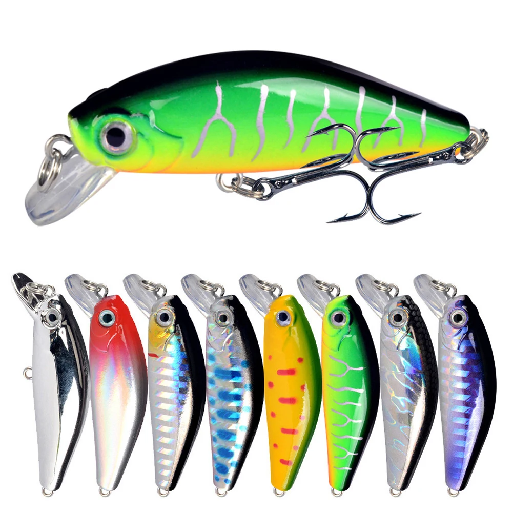 1pcs Fishing Lure Sinking Minnow Lure 5.5cm 6.5g Artificial Hard Bait Wobblers Crankbait with Treble Trout Carp Fishing Tackles
1pcs Fishing Lure Sinking Minnow Lure 5.5cm 6.5g Artificial Hard Bait Wobblers Crankbait with Treble Trout Carp Fishing Tackles