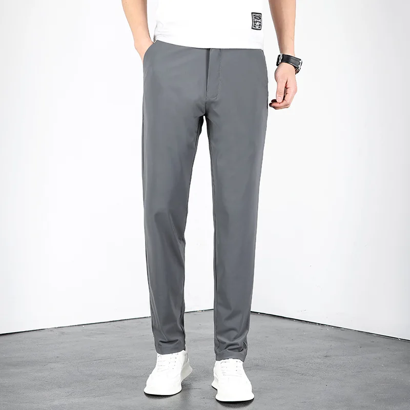 Spring And Summer New Nylon Men's Casual Pants Slim Men's Thin Trousers Non-iron Straight Casual Pants Men's Fashion Pants
Spring And Summer New Nylon Men's Casual Pants Slim Men's Thin Trousers Non-iron Straight Casual Pants Men's Fashion Pants
