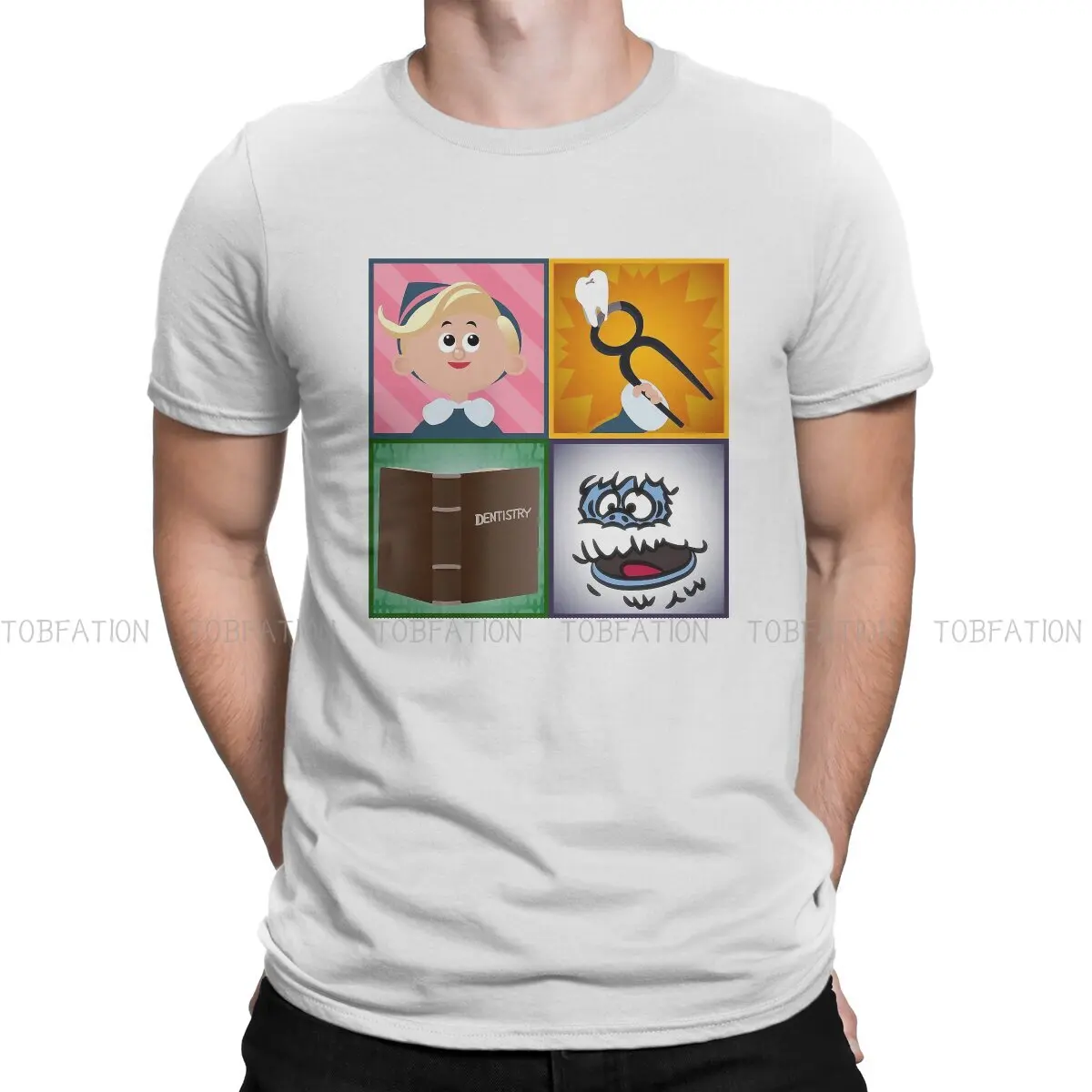 Hermey Squares Fashion TShirts Abominable Bad And Cute Snow Monster Men Harajuku Pure Cotton Tops T Shirt Round Neck Big Size
Hermey Squares Fashion TShirts Abominable Bad And Cute Snow Monster Men Harajuku Pure Cotton Tops T Shirt Round Neck Big Size