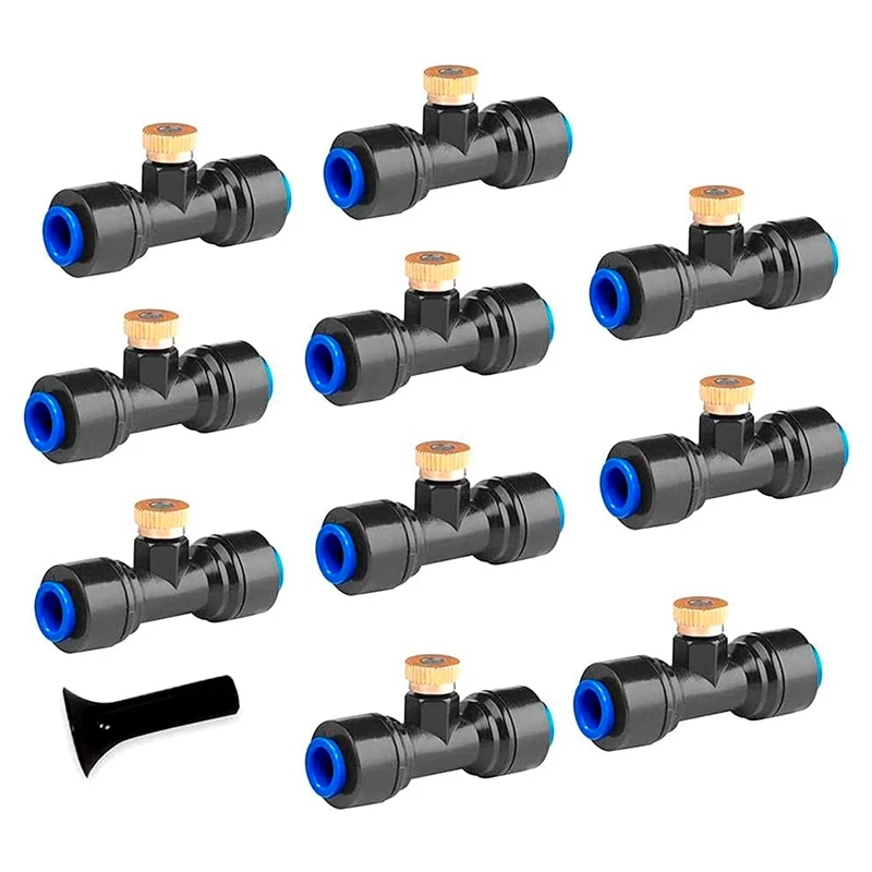 Water Brass Misting Nozzle Outdoor Water Mister Cooling Set Greenhouse Irrigation Kit Outdoor Misting
Water Brass Misting Nozzle Outdoor Water Mister Cooling Set Greenhouse Irrigation Kit Outdoor Misting