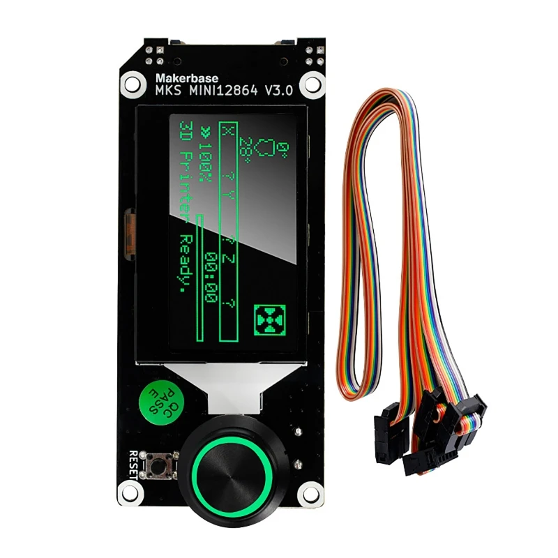 3D Printer Accessories MINI12864 V3.0 Smart LCD Display Support Marlin DIY With SD Card Holder 12864
3D Printer Accessories MINI12864 V3.0 Smart LCD Display Support Marlin DIY With SD Card Holder 12864