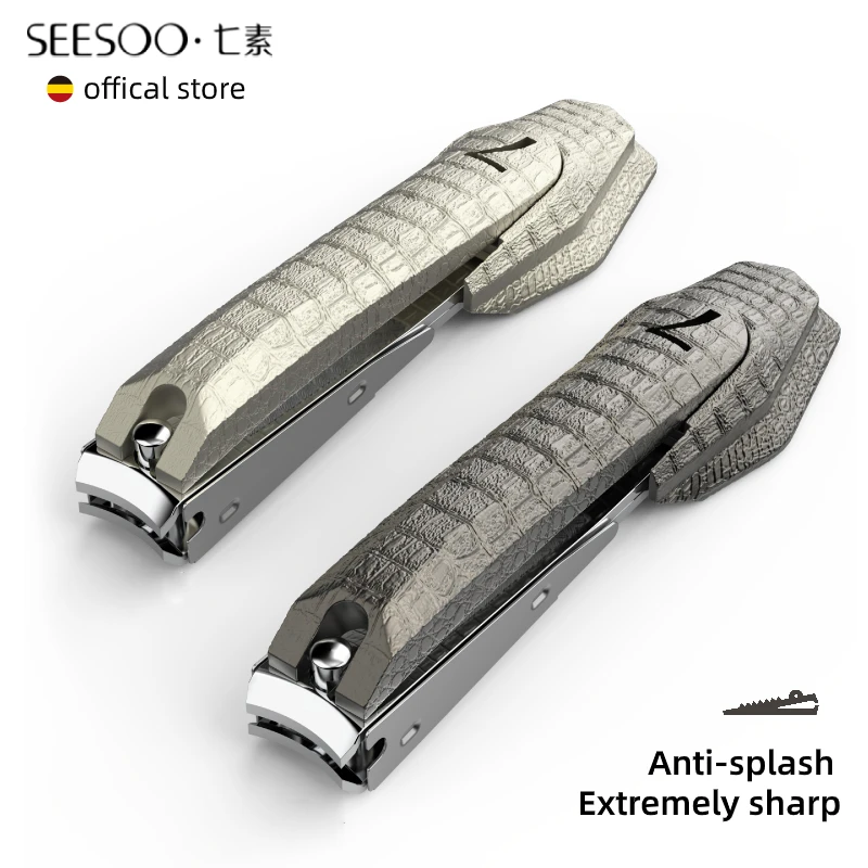 Nail Clipper Zinc Alloy Anti Splash Fingernail Cutter Bionic Design Alligator Pliers Nail Trimmer Toenail Scissors Manicure Tool
Nail Clipper Zinc Alloy Anti Splash Fingernail Cutter Bionic Design Alligator Pliers Nail Trimmer Toenail Scissors Manicure Tool