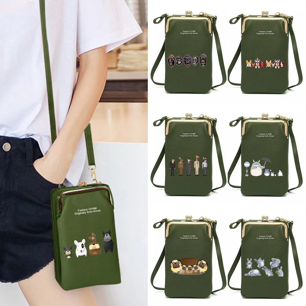 Fashion Crossbody Bags Universal for IPhone Samsung Xiaomi Huawei Mobile Phone Bag Shoulder Purse Cartoon Printed Women Handbags
Fashion Crossbody Bags Universal for IPhone Samsung Xiaomi Huawei Mobile Phone Bag Shoulder Purse Cartoon Printed Women Handbags
