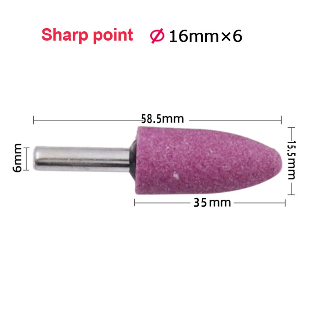 1pc 6mm Shank Red Corundum Conical Grinding Head For Polishing And Rust Removal Rotary Grinding Stone Wheel Abrasive Head Tools
1pc 6mm Shank Red Corundum Conical Grinding Head For Polishing And Rust Removal Rotary Grinding Stone Wheel Abrasive Head Tools