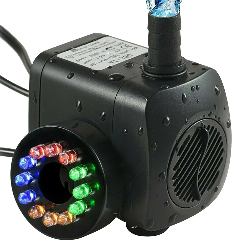 Цветное освещение водяной насос Светодиодные шарики подводный фонтан насос пруд аквариум погружной фонтан насос для аквариума
Цветное освещение водяной насос Светодиодные шарики подводный фонтан насос пруд аквариум погружной фонтан насос для аквариума