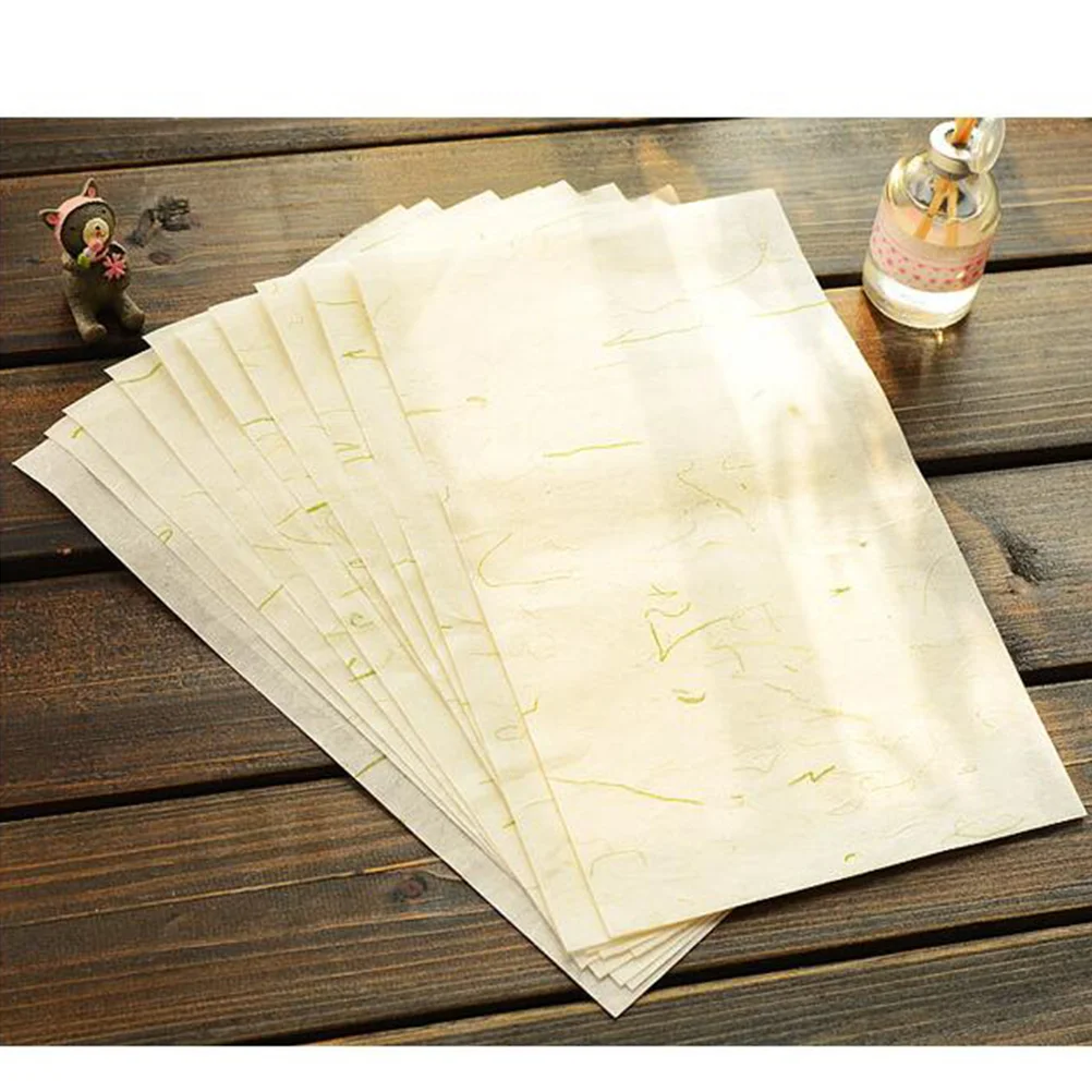Chinese Calligraphy Xuan Rice Paper: 40 Sheet Natural Flower Xuan Paper Sumi Brush Paper Tissue Paper for Crafts Hanging scroll
Chinese Calligraphy Xuan Rice Paper: 40 Sheet Natural Flower Xuan Paper Sumi Brush Paper Tissue Paper for Crafts Hanging scroll