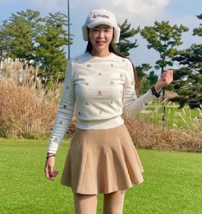 Golf Shorts Skirts Autumn/Winter Thick Woolen Skirt Umbrella Design Skirt Women's Outdoor Sports Keep Warm A-line Skirts
Golf Shorts Skirts Autumn/Winter Thick Woolen Skirt Umbrella Design Skirt Women's Outdoor Sports Keep Warm A-line Skirts