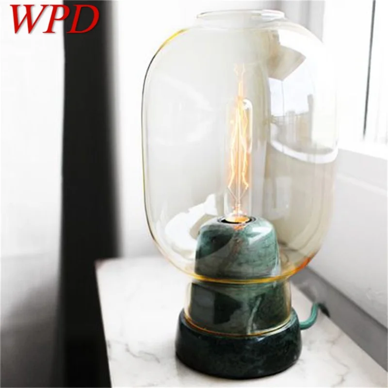 WPD Modern Table Lamp Luxury Simple Bedside Creative Vintage Glass Desk Light LED Decor for Home Living Room Hotel
WPD Modern Table Lamp Luxury Simple Bedside Creative Vintage Glass Desk Light LED Decor for Home Living Room Hotel