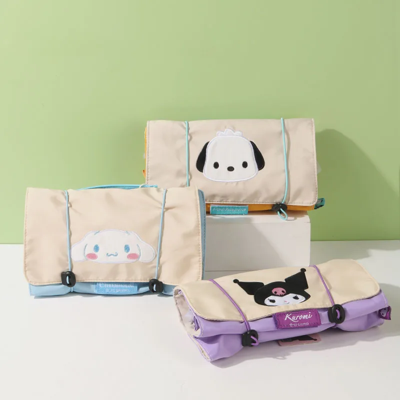 New Toiletries Storage Bag Kawaii Sanrios Collapsible Cosmetic Bag Cartoon Kuromi Cinnamoroll Pochacco Anime Plush Toy Gifts
New Toiletries Storage Bag Kawaii Sanrios Collapsible Cosmetic Bag Cartoon Kuromi Cinnamoroll Pochacco Anime Plush Toy Gifts