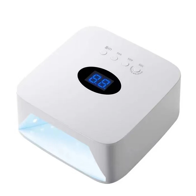 54W Rechargeable Nail Lamp Wireless Gel Polish Dryer LED Light for Nails Manicure Lamps Cordless Nail UV LED Lamp
54W Rechargeable Nail Lamp Wireless Gel Polish Dryer LED Light for Nails Manicure Lamps Cordless Nail UV LED Lamp