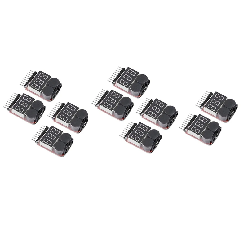10 Lipo батарея Напряжение Тестер монитор, Вольт-метр зуммер 1-8S 3,7 V-22,2 V для Rc модели литий-полимерных батарей
10 Lipo батарея Напряжение Тестер монитор, Вольт-метр зуммер 1-8S 3,7 V-22,2 V для Rc модели литий-полимерных батарей