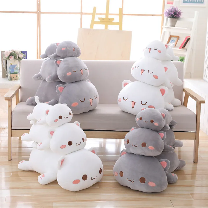 Kawaii Cat Plush Toy Stuffed 35cm 50cm 65cm Lying Cat Pillow White Grey Kids Toys Stuffed Doll Birthday Gift for Children
Kawaii Cat Plush Toy Stuffed 35cm 50cm 65cm Lying Cat Pillow White Grey Kids Toys Stuffed Doll Birthday Gift for Children
