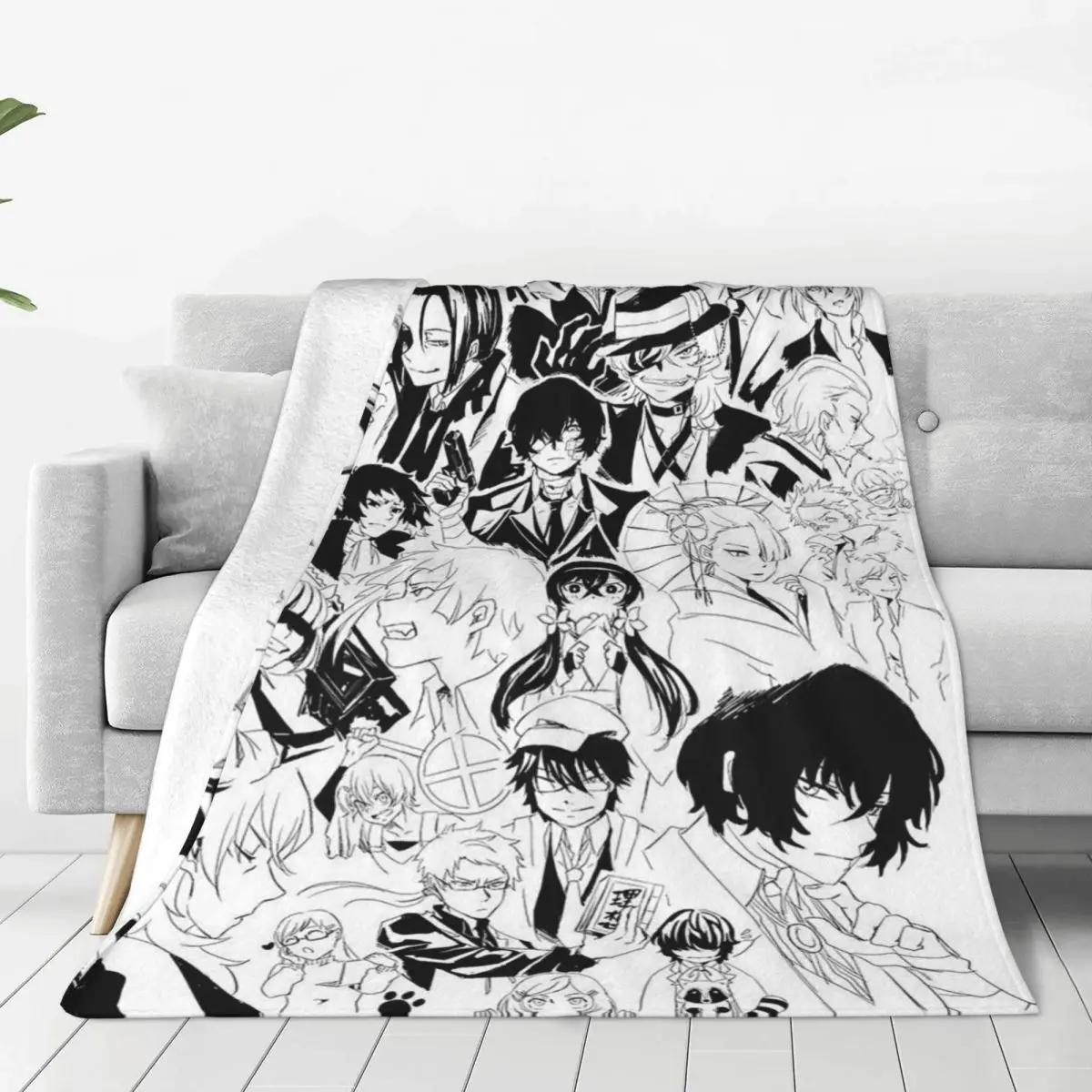 Bungou Stray Dogs Anime Manga Blanket Velvet Dazai Osamu Lightweight Throw Blankets for Airplane Travel Bedroom Quilt
Bungou Stray Dogs Anime Manga Blanket Velvet Dazai Osamu Lightweight Throw Blankets for Airplane Travel Bedroom Quilt