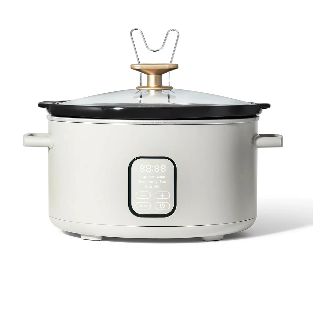 Quart Programmable Slow Cooker, White Icing by Barrymore 
Quart Programmable Slow Cooker, White Icing by Barrymore